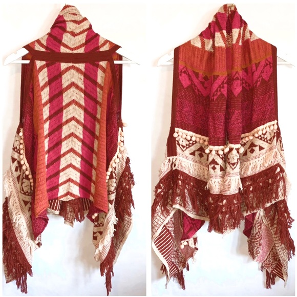 Anthropologie MOTH Durango Jacquard Vest - Picture 4 of 8